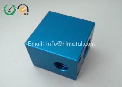 China Aluminum Anodized Blue CNC Milling Parts CNC Machining Prototype Service for sale