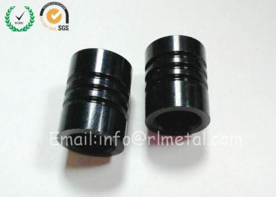 China Black Tube Custom Plastic Components Plastic Sleeve Bearings Bushing Machining Elements for sale