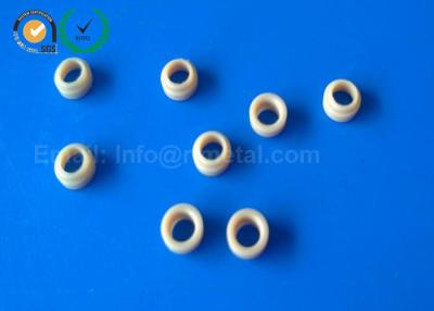 China CNC Machined Plastic Parts / Plastic Machined Parts Small White Plastic Rings For LED Light for sale