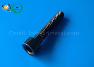 China Customized Bright Black Stainless Steel Hex Smooth Surface Flat Head Bolt For Vehical for sale