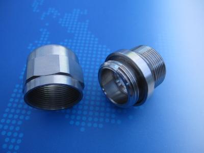 China Metal Machining Parts Tube Fitting Parts Silk Screen for Telecom Devices for sale