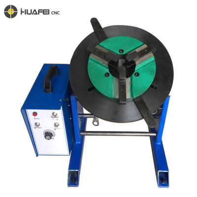 China Factory Small Mini Chuck Rotary Welding Positioner 100 Kg for sale