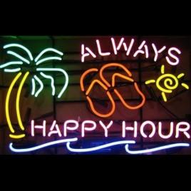 China Indoor Cantina Happy Hour Neon Bar Signs for Skeleton Frame 2