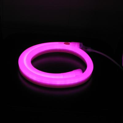 China Pure White IP67 LED Neon Flex Light 24V / 12v Neon Rope Light for sale