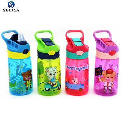 China Eco - Friendly Outdoor Use Plastic Water Bottle With Lid For Kid for sale