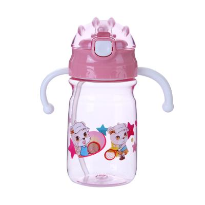 China 16oz Adult Trainer BPA Free Straw PP Baby Drink Sippy Cup With Lid for sale