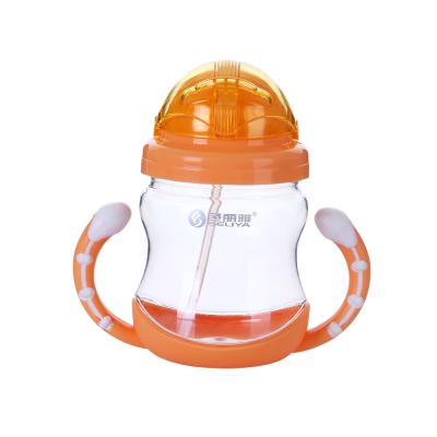 China Other Manufacturers 320ml 12oz PP Adult Baby Feeding Bottle Set With Straw for sale