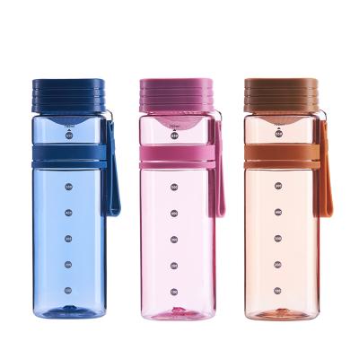 China Factory SELIYA New Style Viable Transparent Water Plastic Sports Bottle for sale