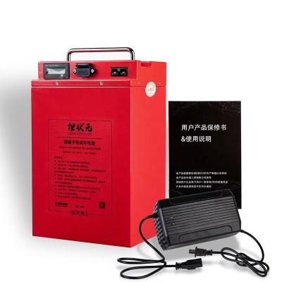 China Electric bike battery 60v 2000w 60v 12ah 20ah 28ah 30ah 38ah 40ah 50ah Li ion battery pack for ebike scooter for sale