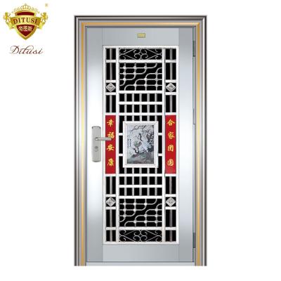 China Wholesale Steel Swing Competitive Price Stainless Steel Grill Door Security Door JH403 for sale