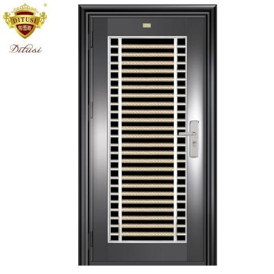 China New Design Factory Door Design For Home Stainless Steel Door Main Door JH446 for sale