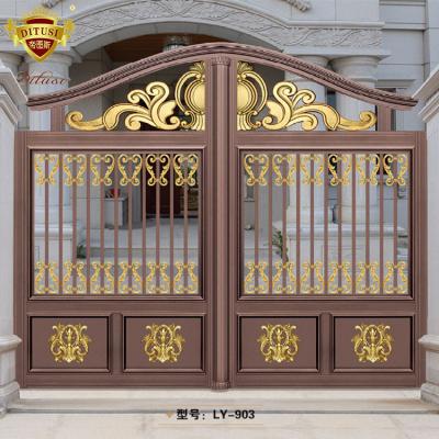 China Professional swing LY-903 China factory house garden gate china aluminum gate price for sale