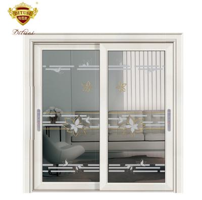 China china supplier kitchen aluminum frame 12mm tempered glass door slide price sliding for sale