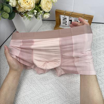 China 2023 Breathable Mid Rise Cotton Antibacterial Comfortable Wholesale Men Boxer Shorts for sale