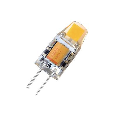 China cob 12v hotel 9.6mm warm white dimmable mini 1w g4 led for sale