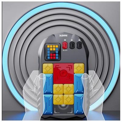 China Magnetic pieces are moved smoothly. Huarong Super Road Games Factory Direct Selling Slide Busy Person Toys Educational Puzzles For Kids And Adults for sale