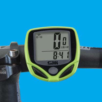 China Bicycles Electric Digital Cycling Waterproof Bike Motor Stopwatch Bicycle Computer Speedometer for sale