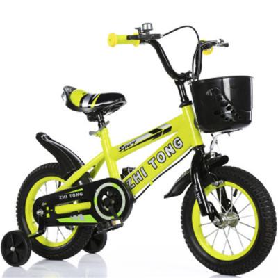 China 12 Inch Children's Adjustable Handlebar and Seat 2-6 Year Old Balance Bike Auxiliary Wheel Adjustable Non-Slip Bikes for Kids for sale