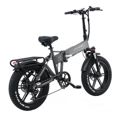 China Aluminum Alloy 500W Fast Speed ​​Electric Bicycle Travel Convenient City E Bikes Energy Saving Fat Tire Foldable Electric Bicycle for sale