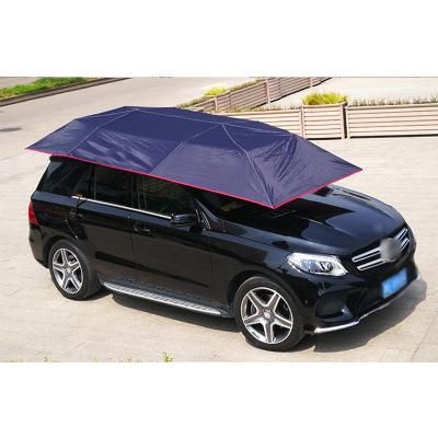 China Car Roof Auto Umbrella Thermal Insulation Car Cover Waterproof Sun Umbrella for sale