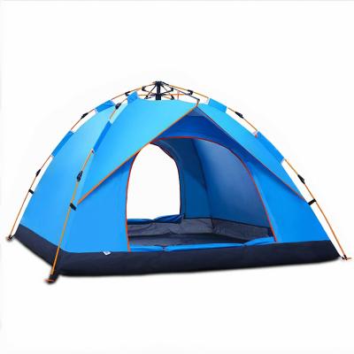 China 2-4 Person Beach Tents Eco-friendly Automatic Single Layer Outdoor Rainproof Quick Camping Tents For Sale for sale