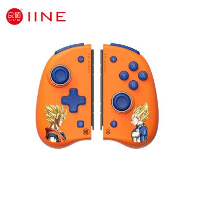 China Motion Sensing IINE Elite Wireless Controller for Nintendo Switch / OLED Switch Replacement for Switch L/R Joypad with 8 Colors Adjustable Lights for sale