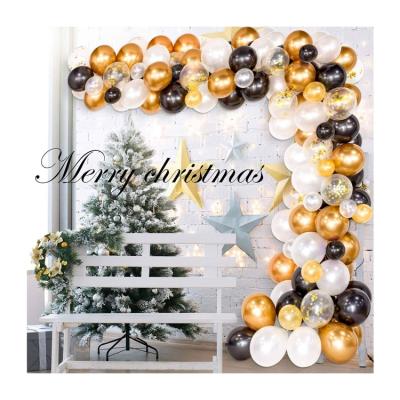 China Add Surprise And Fun To Your Party Black And Gold Balloon Garland Arch Kit For Bachelor Shower Birthday Wedding Graduation Party Decorations Supplies T019 for sale