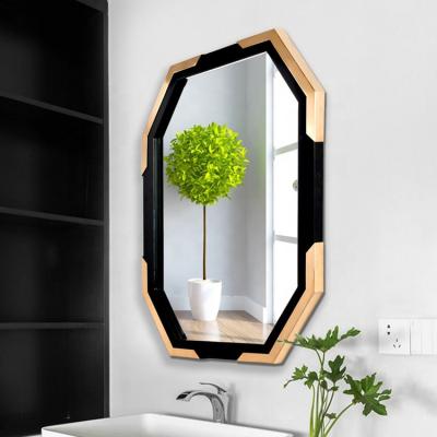 China Factory Direct Selling CLASSIC Decorative Wall Vanity Mirror Customized Wood Wall Mirror Art Framed Wall Mirror for sale