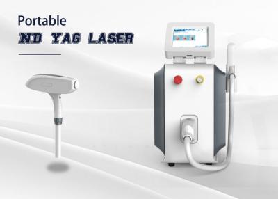 China Portable Laser Beauty Machine ND Yag Laser Tattoo Removal Carbon Peeling Device for sale