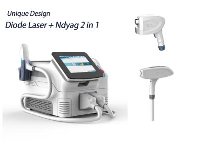 China Portable Laser Q Switch Tattoo Removal Machine , Long Pulse Nd Yag Laser System for sale