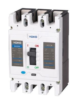 China 125A GE Moulded Case Circuit Breaker EM250N EM250S EM250H 1P 2P 3P 4P for sale