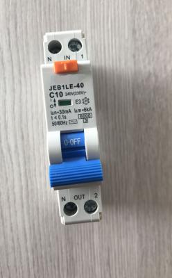 Chine 6 disjoncteur actuel résiduel 30Ma de protecteur de fuite de ka RCBO à vendre