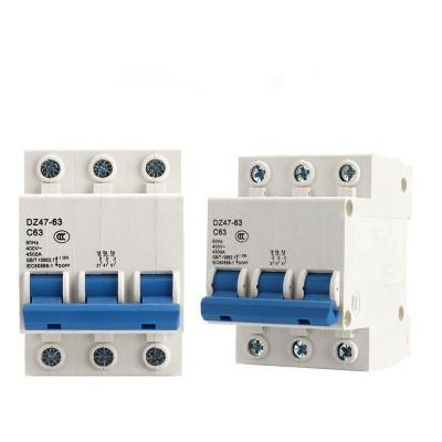 China 3Phase DZ47-63 C16 Overload Protection Breaker Mini Circuit Breaker Mcb for sale