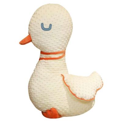 China Soft Plush Duck Toy Stuffed Animal Fat Duck Plush Kawaii Doll Tile Cushion Kids Toys Birthday Christmas Gift for sale