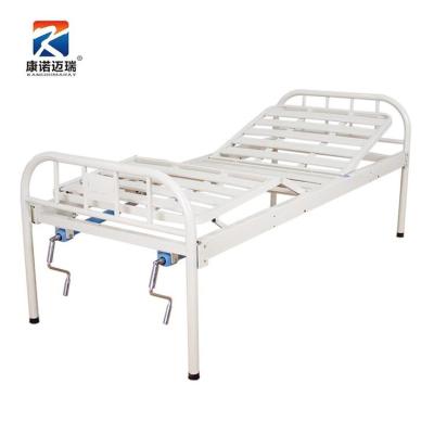 China Hospital funiture factory wholesale price china 2 bed manual two function crank medical patient wholesale hospital bed for clinic for sale