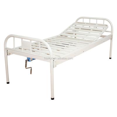 China CE and ISO Crank Single Function Manual Hospital Bed One Of Hospital Furniture ZK15 With Cheapest Price for sale