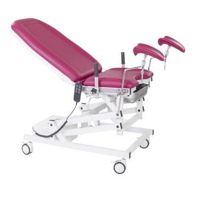 China Steel Multifunctional Adjustable Electric Hospital Bed Gynecology Operation Delivery Obstetric Table for sale