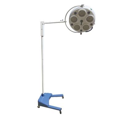 China Steel And Plastic Cheap Mobile Standing LED Surgical Lights Operating Examination Lamp for sale