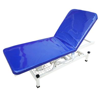 China Two Function Lift And Height Adjustable Medical Electric Examination Bed Zero Back For Hospital And Clinic for sale