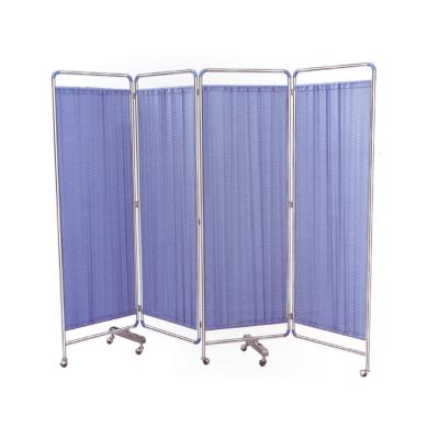 China Foldable Hospital Room Screen Bedside Screen Medical Room Screen for sale