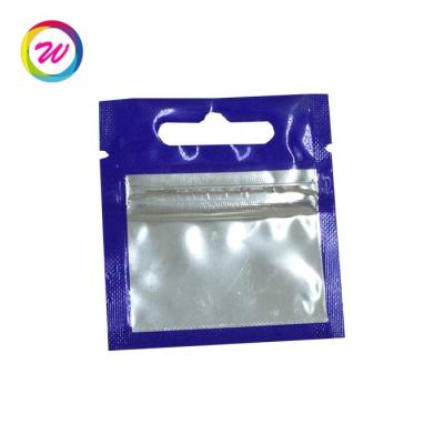 China Customized 1g Air Tight Zipper Small Pouch Moisture Proof For Pills for sale