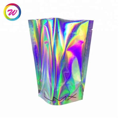 China Digital Custom Printed Moisture Proof Moisture Proof Stand Up Hologram Foil Bag for sale