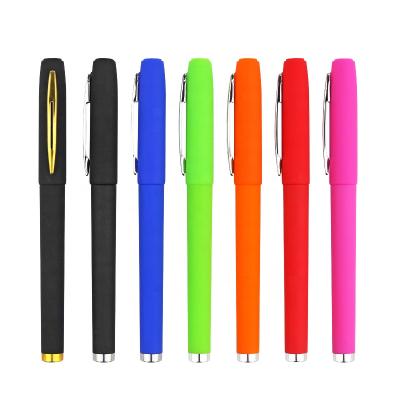 China Promotional Custom Logo Student Cheap Office Stationery Custom Gel Pen for sale