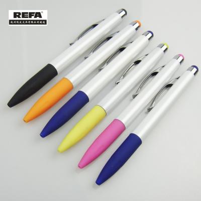 China Promotional Pen Stylus Screen Touch Pen With Custom Logo Promotional Plastic Ballpoint Pens for sale