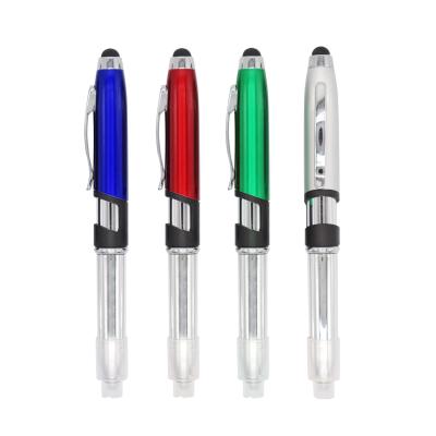 China Promotional Pen Favorable Price Durable Pen With Light Led Graphite Pen Light for sale