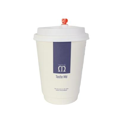 Chine China manufacturer compostable takeway hot drink biodegradable disposable paper coffee tea cups custom logo big paper cup à vendre