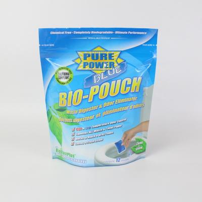 中国 Detergent Bag Stand Up Zipper Pouches Mylar Resealable Plastic Packaging For Household Use 販売のため