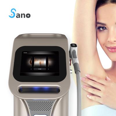 China Sano laser hair removal machine 2000w 1064 diode lasers 808Nm high power diode laser 755 808 for sale