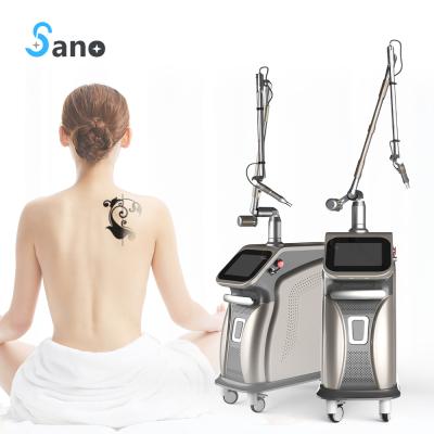 China Q-Switch Blood Vessel Removal ND Yag Laser 1064Nm 532Nm Pico Tattoo Removal System / Picosecond Laser Machine for sale