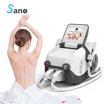 China Pigment removal best selling portable shr e-light ipp hair removal machine pigment removal acne removal machine for sale